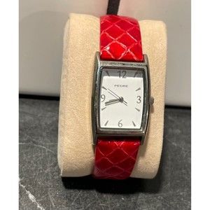 SALE!!! Ladies Pedre Leather Band Watch- New Battery (20)